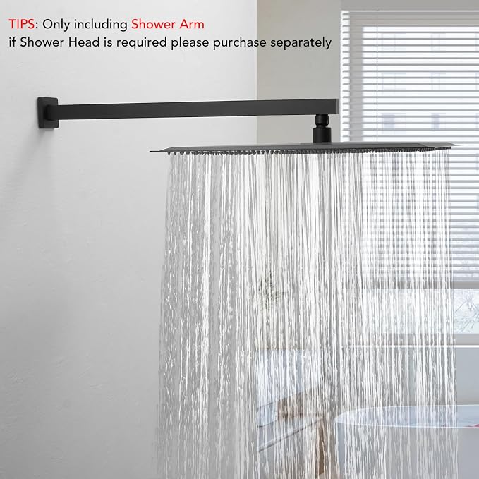 BESy 20 Inches Straight Extended Shower Arm - Image 2