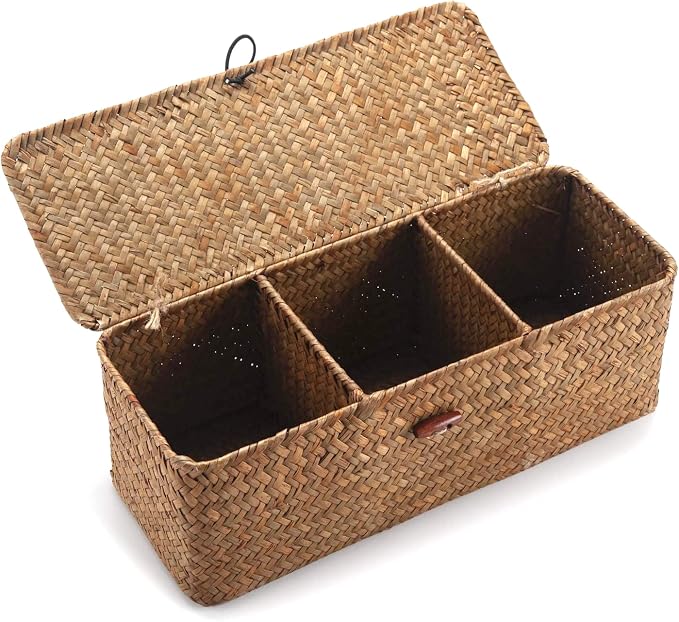 DOKOT Seagrass Woven Storage Basket by DOKOT