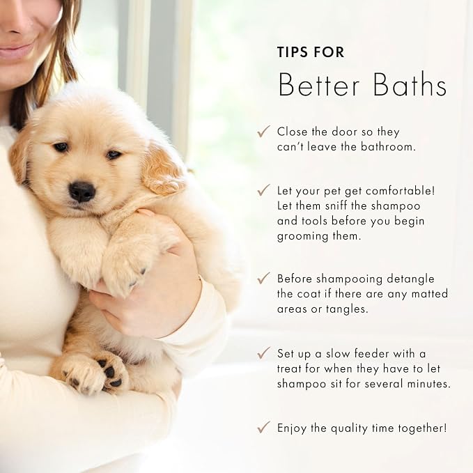 Puppy Love Gentle Bath & Grooming Set by Tweezerman & Veterinary Formula – - Image 4
