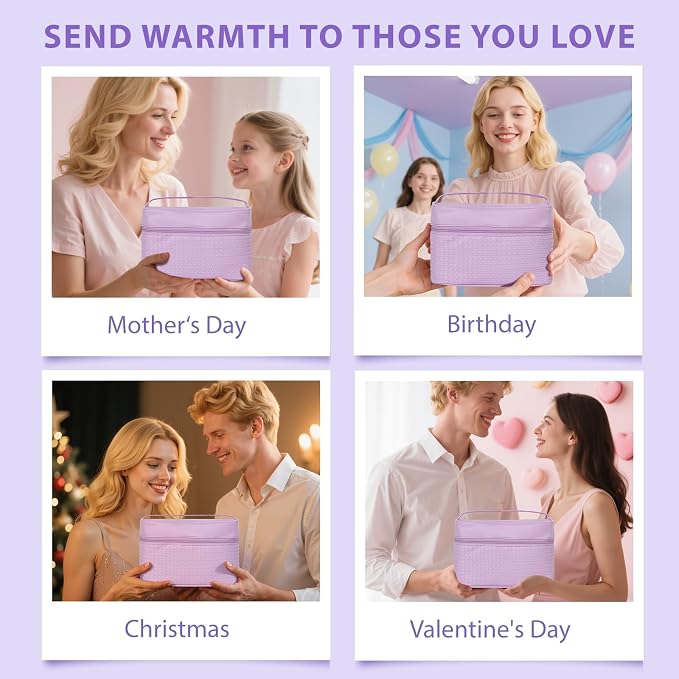 Christmas Gifts for Women, Lavender 33 Pcs Spa Bath & Body Gift Set, Face Sheet - Image 8