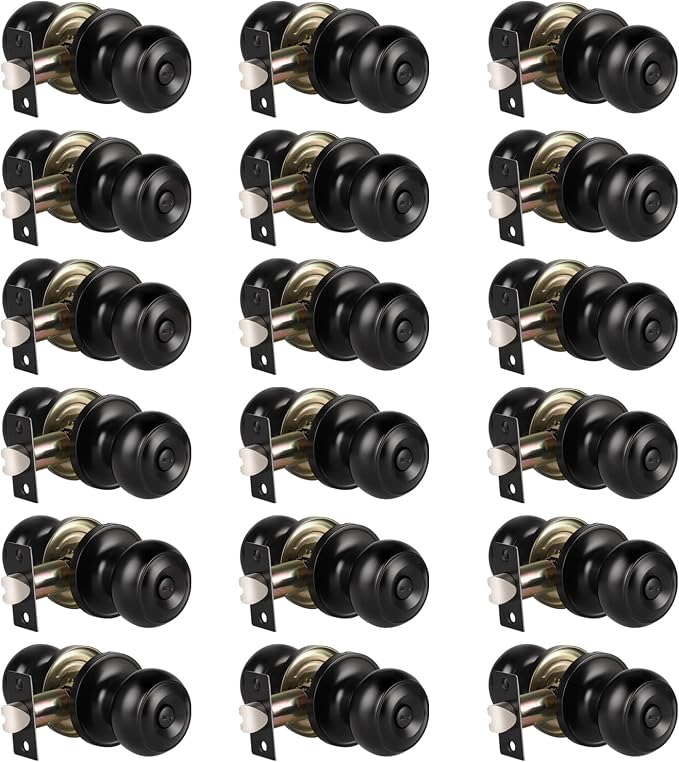 KNOBWELL Black Door Knobs by KNOBWELL