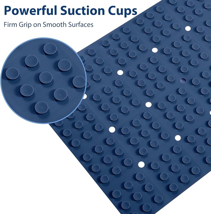 Silicone Bath Mat with Suction Cups – Non-Slip Foldable Bathtub & Shower Mat - Image 3