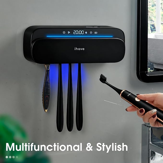 iHave Toothbrush Sanitizer and Holder, UV Toothbrush Holders - Image 9