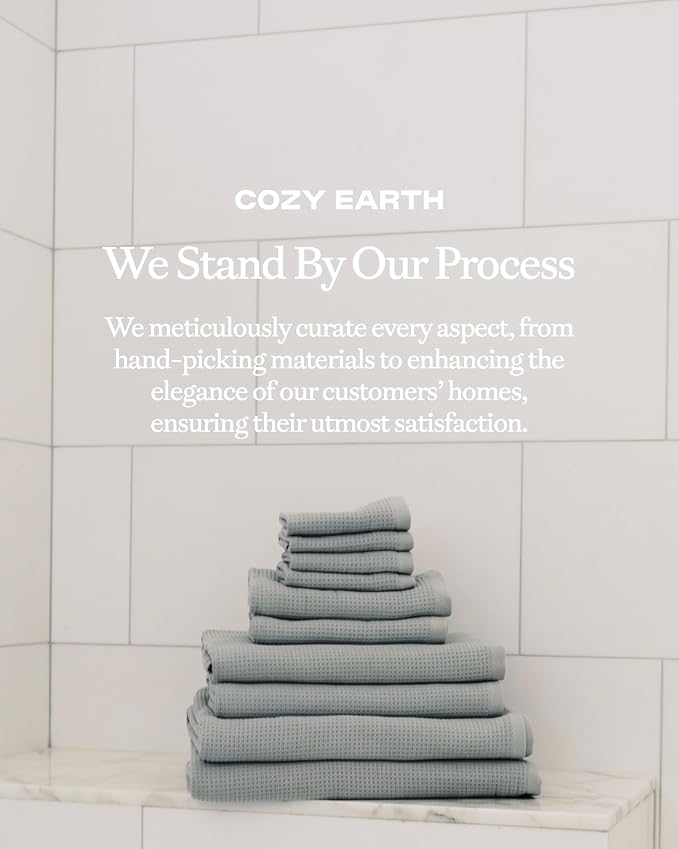 Cozy Earth Waffle Hand Towels - Image 6