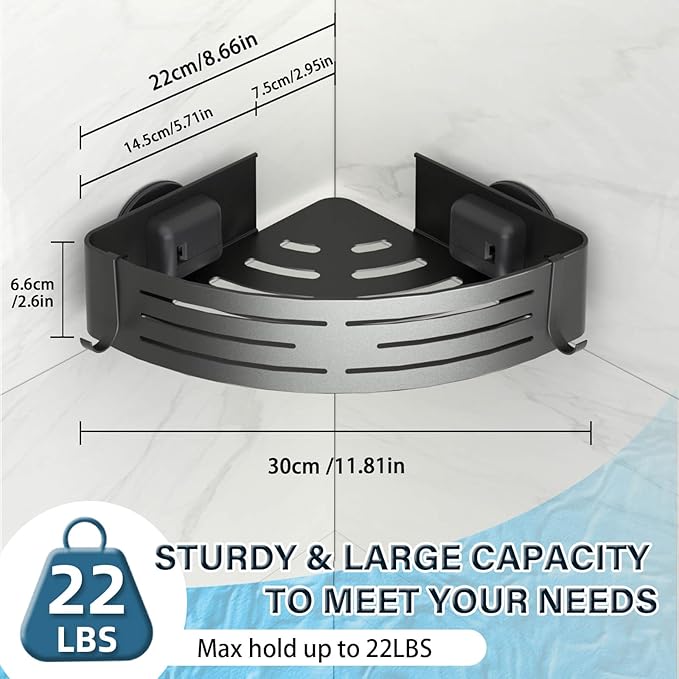Onemake Corner Shower Caddy - Image 3