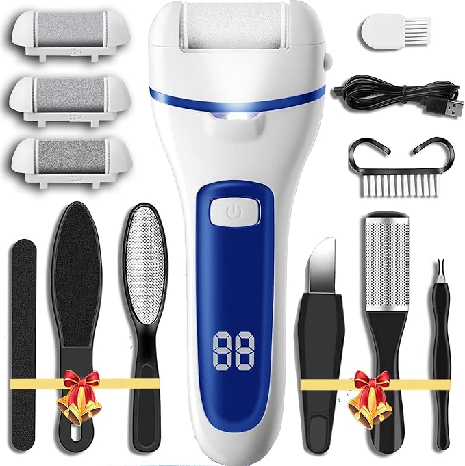 Callus Remover for Feet Electric Foot File, 13-in-1 Professional Pedicure Tools by CIVYPRO