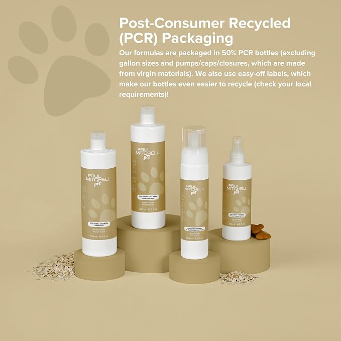Paul Mitchell Pet Soothing Oatmeal Conditioning Spray, Gentle Formula, Grooming - Image 5