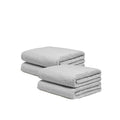 Italic Serene Ultraplush Cotton Bath Towels, Light Gray, 100% Cotton, Heavy Duty by Italic