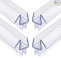 4-Pack Frameless Shower Door Bottom Seal by PETOX