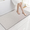 godehone Shower Mats Non Slip Without Suction Cups, PVC Loofah Bathroom Mats by godehone