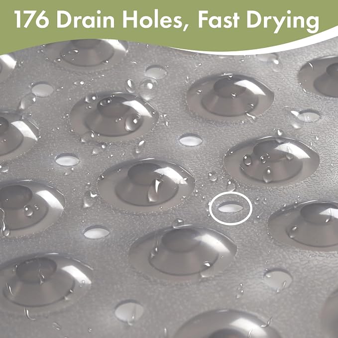 AmazerBath Shower Mat Non Slip 40 x 16 Inches, Shower Stall Mats - Image 5