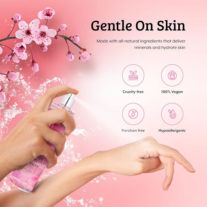 Freida & Joe Japanese Cherry Blossom Body Mist: A Luxurious 8 oz Gift - Image 5