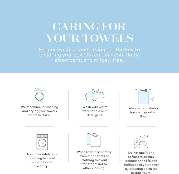 White Classic Luxury Brown Hand Towels - Image 9