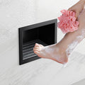 Shower Foot Rest for Shaving Legs, 304 Stainless Steel Footrest Niche by Qeke