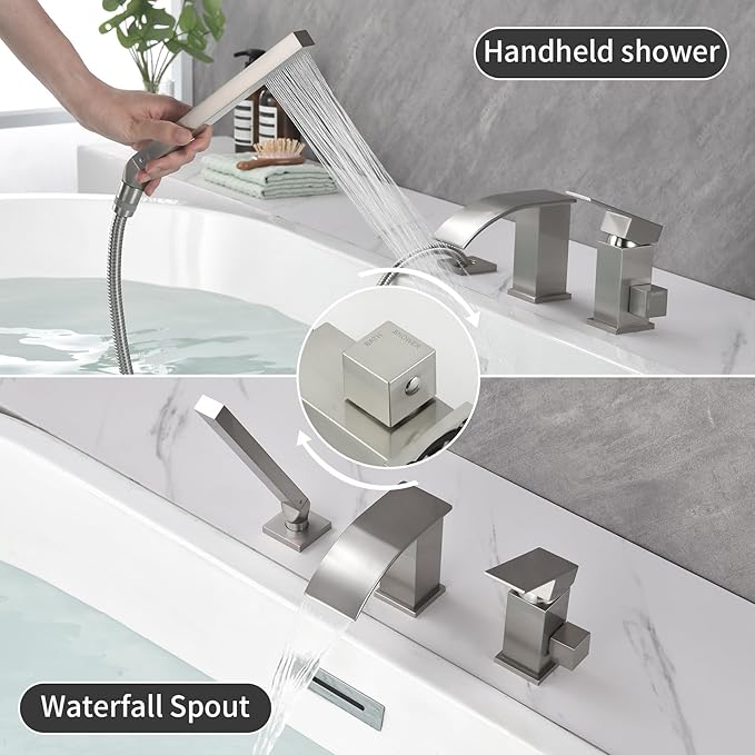 TapLong Waterfall Roman Tub Faucet - Image 5