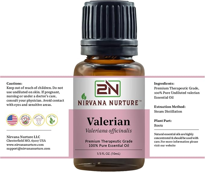 Valerian Essential Oil 100% Pure Premium Therapeutic Grade, Undiluted - Image 7