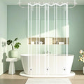 Clear Stall Shower Curtain Liner by Seenus