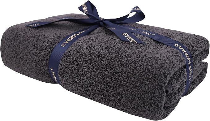 Everplush Diamond Collection Oversized Bath Towel – 1 Pieces, Super Soft & by Everplush