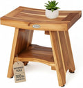 EcoDecors Teak Shower Bench by EcoDecors