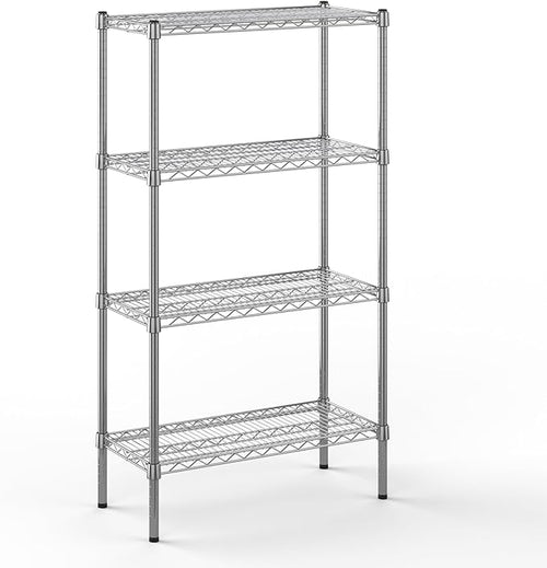 14" Deep x 30" Wide x 54" Height Wire Shelving Kit | 4-Tier | NSF Commercial by Regal+Altair