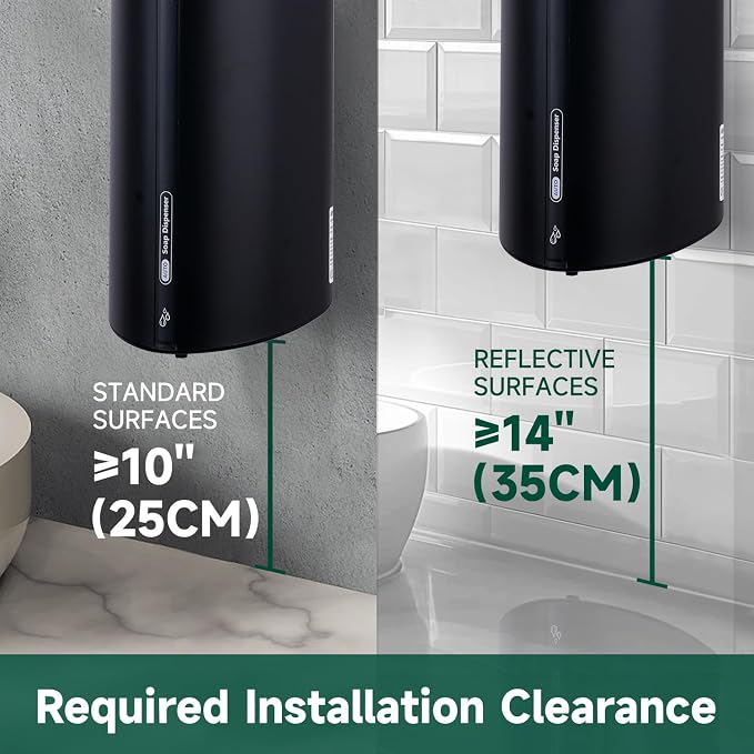 29fl.oz/850ml Commercial Automatic Liquid Soap Dispenser Wall-Mounted Large - Image 2