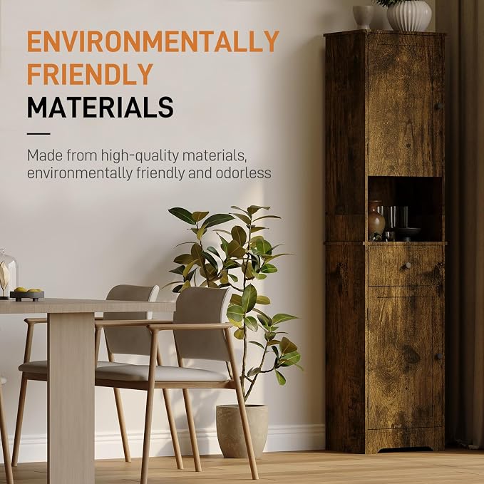 Tall Bathroom Cabinet, Storage Cabinet - Image 6