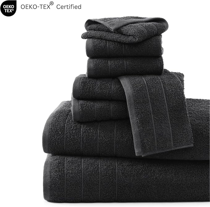 Casa Platino 100% Mercerized Cotton Luxury Bathroom Towels Set - Image 3