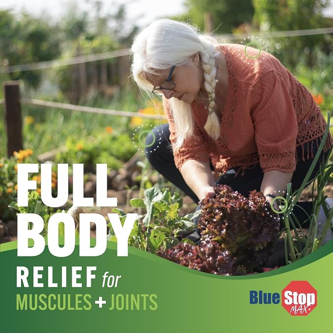 Blue Stop Max Massage Gel for Body Aches, 16 oz Pump Bottle; 3 in 1 Product - Image 5