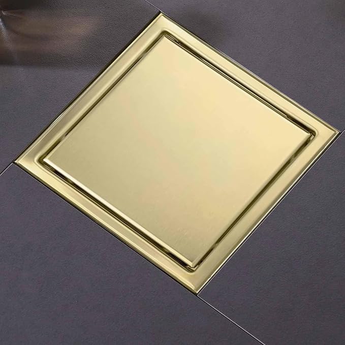 4 Inch Square Shower Floor Drain, Shower Drain Kit - Image 2