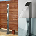 Outdoor Shower Toorak 316 Marine Grade Stainless Steel Panel-No Rust! Perfect by NoWorriesProducts
