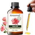 Pure Rose Essential Oil, 100% Natural Rose Oil, Premium Grade Essential Oils by Airoomoil