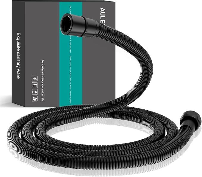 AULEEND，59 inch，encrypted shower hose 304 stainless steel metal by AULEEND