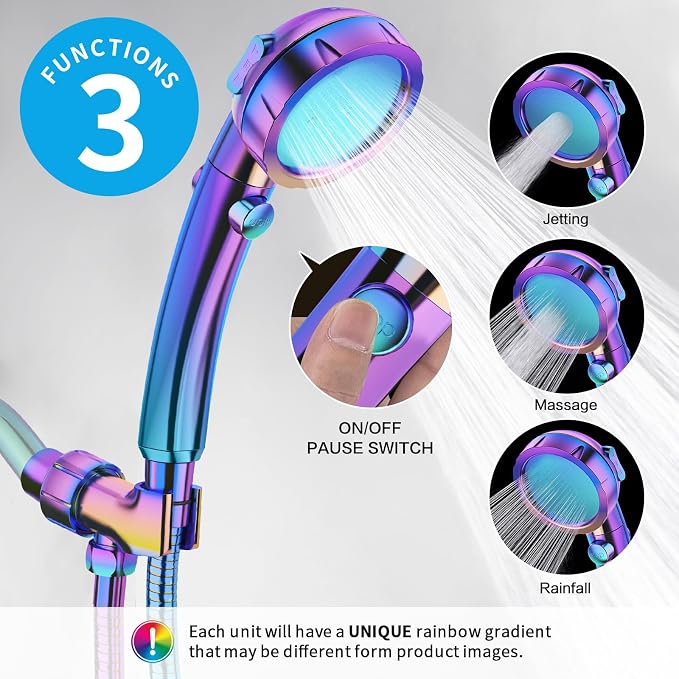 KAIYING High Pressure Handheld Shower Head - Image 2
