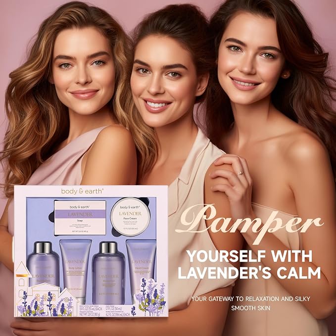 BODY & EARTH Bath and Body Gift Set - Image 2