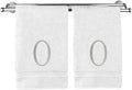 Monogrammed Hand Towel, Personalized Initial Gift, Extra Absorbent 100% Turkish by BareCotton