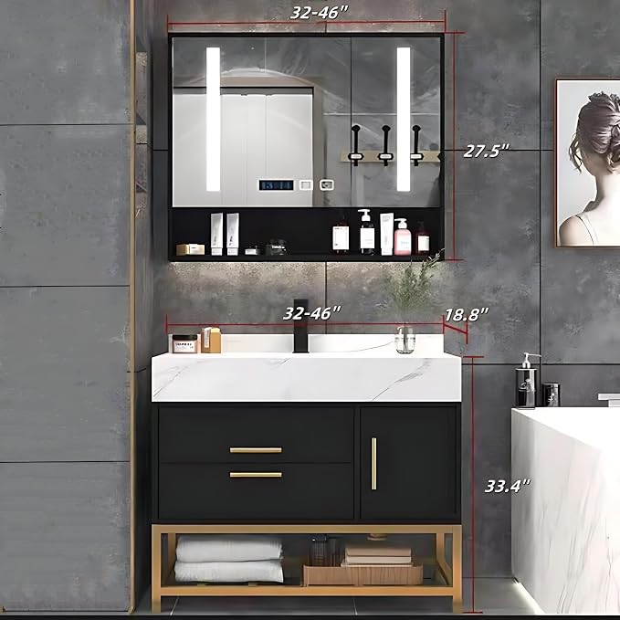 Modern 32IN Bathroom Vanity - Image 2