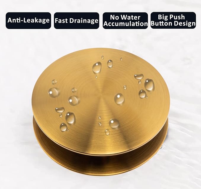 Artiwell Universal Bathroom Sink Drain Stopper, Fits Most Pop-Up Drains - Image 5