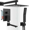 gotonovo Shower System with Tub Spout Wall Mounted Rain Shower Head and Handle by HOME