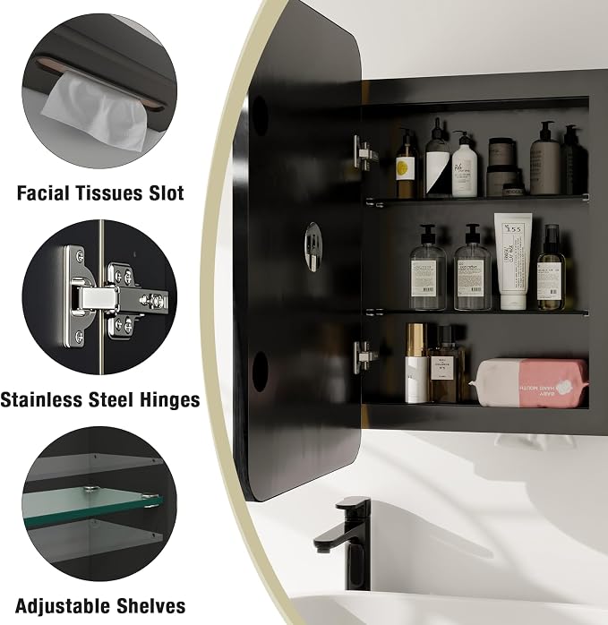 Rectangle Bathroom Medicine Cabinet - Image 4