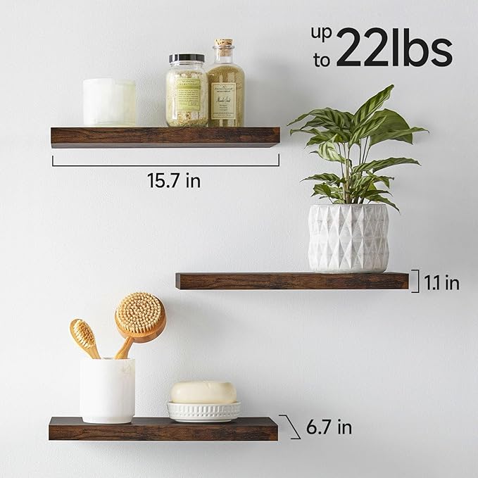BAYKA Floating Shelves Bathroom - Image 3