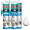 Akfix 100E RTV White Silicone Caulk by Akfix