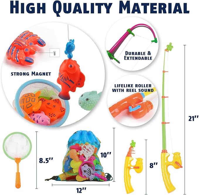 CozyBomB™ Magnetic Fishing Toys Game Set - Image 3