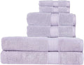 Christy Supreme Hygro 6 Piece Towel Set | Lavender | 100% Luxury Supima Cotton by Christy