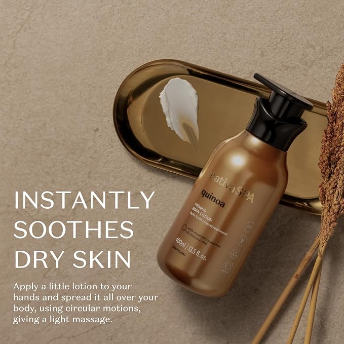 Nativa SPA by O Boticario Quinoa Hydrating Body Lotion, Fragranced Skin - Image 3