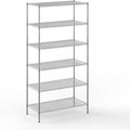 24" Deep x 48" Wide x 96" Height Wire Shelving Kit | 6-Tier | NSF Commercial by Regal+Altair