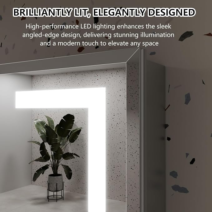 GroGro LED Lighted Bathroom Medicine Cabinet - Image 8