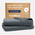 Brooklinen Super-Plush Turkish Cotton Hand Towels by Brooklinen