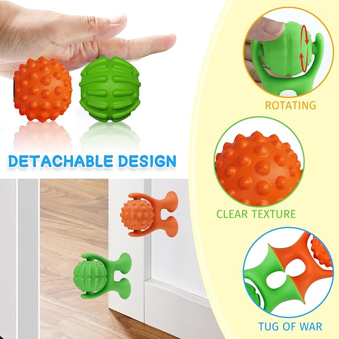 Sensory Suction Cup Spinner Toys, Textured Suction Cup Toys - Image 3