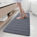 Buganda Memory Foam Bath Mat, Ultra Soft and Non-Slip Bathroom Rugs, Water by Buganda