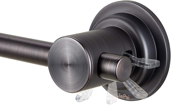 JiePai Suction Cup Towel Bar 24 Inch Oil Rubbed Bronze, Removable Modern Vacuum - Image 5